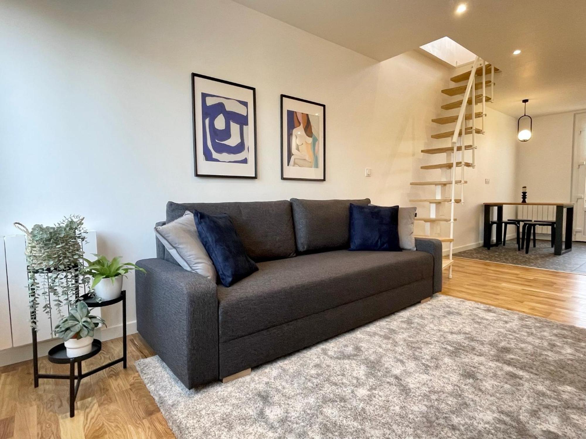 Appartement Dans Une Maison Cosy Chartres Exterior foto